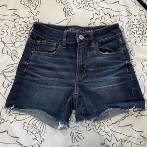 American Eagle Hi Rise Jean Shorts
